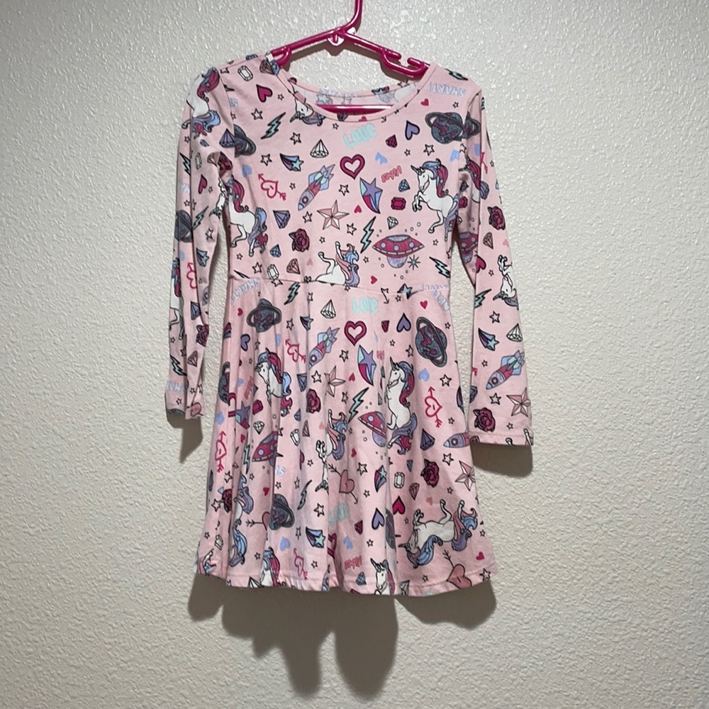 Girls Children’s Place Emoji Dress 🦄